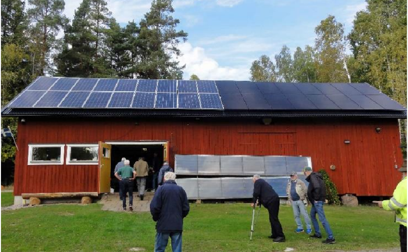Rapport från studiebesök Solel med batterilager 1 oktober 2022 hos Karl-Olov Pettersson, Medåker, Arboga